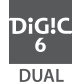 2 processeurs DIGIC 6
