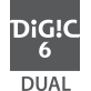 2 processeurs DIGIC 6